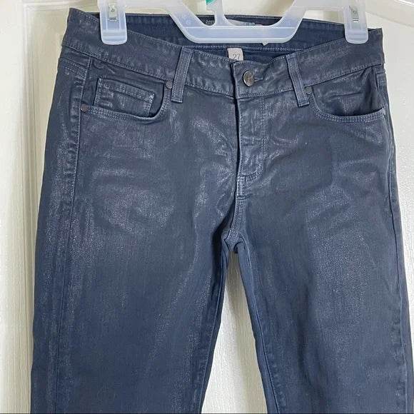 Paige Verdugo Luxe coated Jegging size 27 Preowned